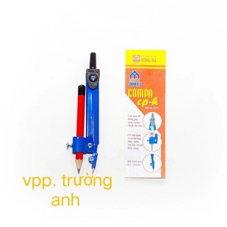 Compa dùng bút chì hong ha