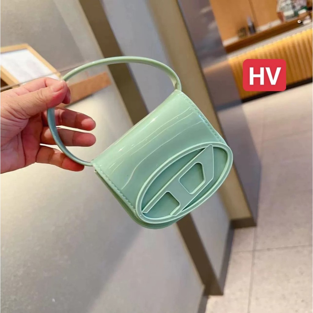 Túi silicon mini  CHỮ E MỚI NHẤT đeo chéo cho mẹ và bé đi chơi thời trang hàn quốc dễ thương cute