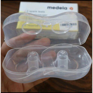 Bộ 2 núm trợ ti medela, hỗ trợ cho con bú, núm silicon an toàn cho bé, tiện lợi cho mẹ, núm trợ ti