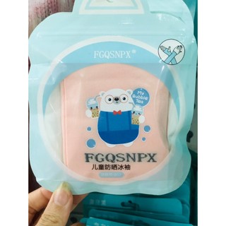 Găng tay chống nắng trẻ em họa tiết Chống côn trùng và tia UV mềm mịn không gây cảm giác khó chịu
