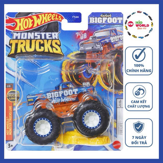 Xe mô hình Hot Wheels Monster Trucks Bigfoot HWC65.
