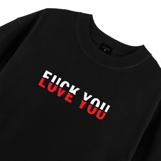 Áo thun unisex FVCK-LOVE , áo phông nam nữ form tay lỡ LOSER-LOVE chất cotton cao cấp
