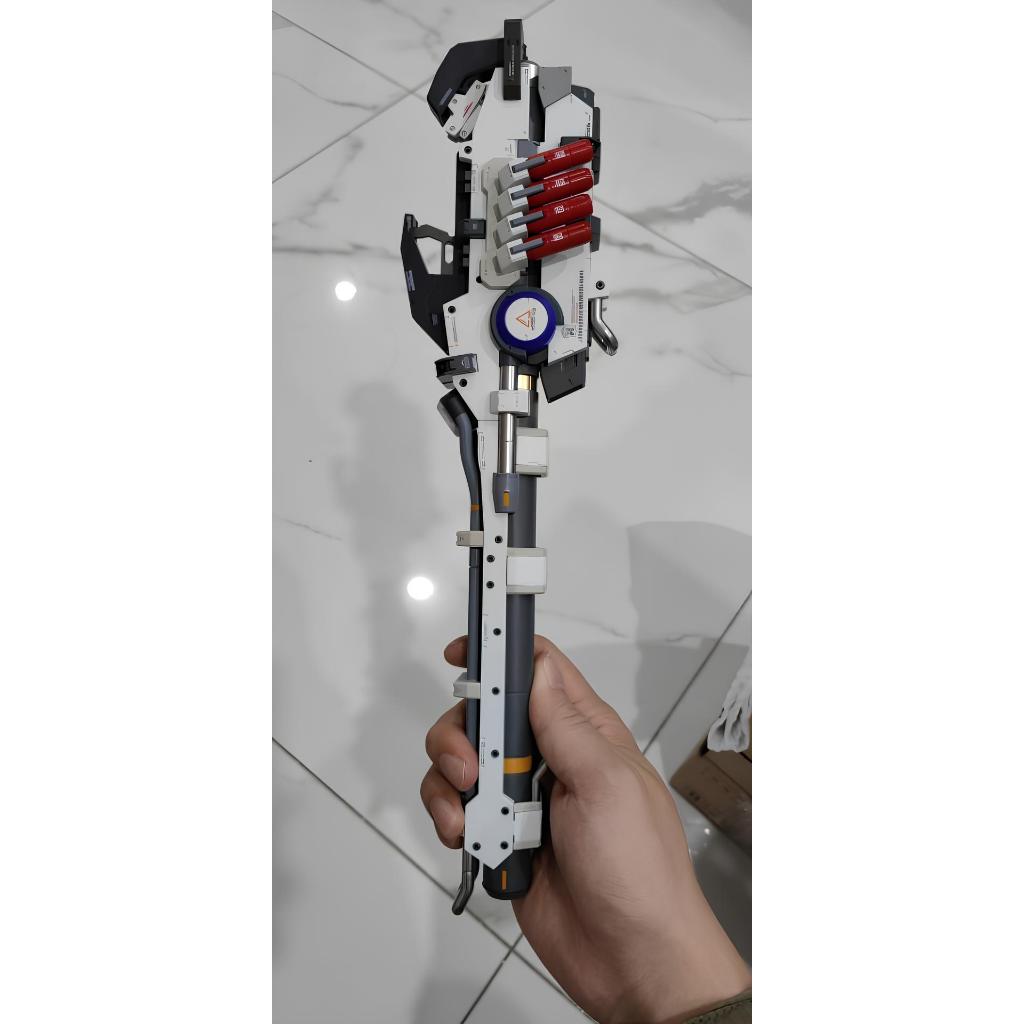 Mô Hình Ráp Sẵn Trang Bị Hyper Mega Bazooka Launcher cho MG RX-93-ν2 Hi-ν Hi-Nu Gundam