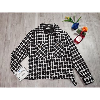 áo  khoác dạ tweed