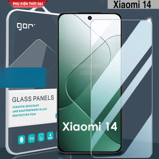 Cường lực Xiaomi 14 / Xiaomi 13 / Mi 9 / Mi 9 Pro / CC9 / Mi 9 Lite hiệu Gor trong suốt chất đẹp 9H/2.5D gần full màn