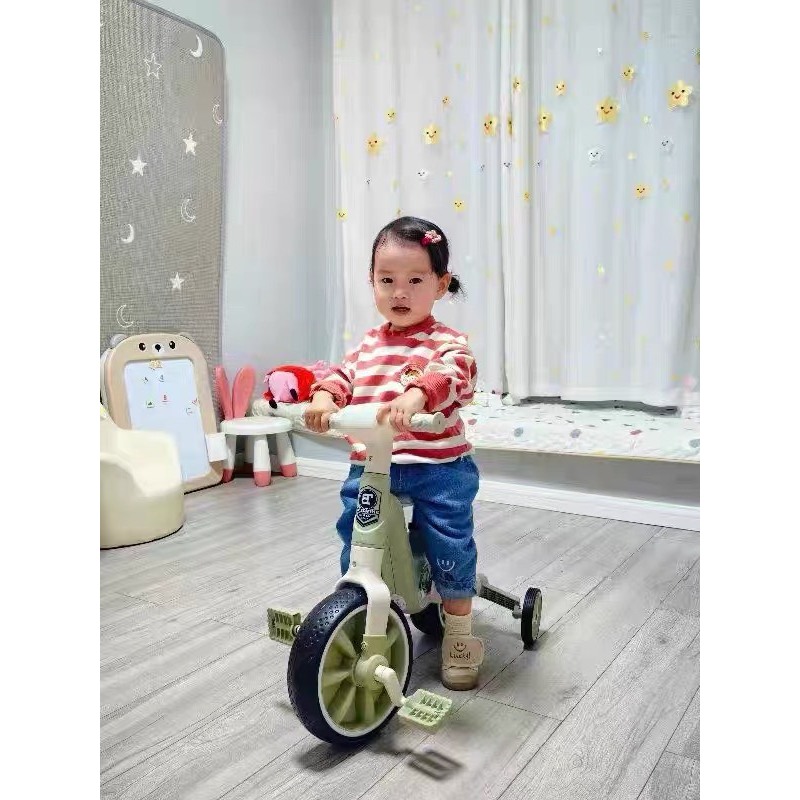 Xe đạp 3 bánh cho bé - Xe chòi chân 3 bánh thăng bằng 3in1