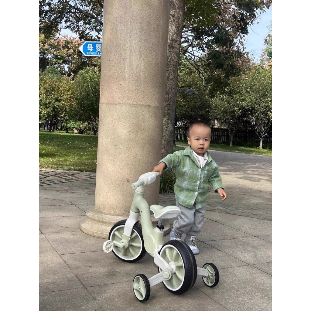 Xe đạp 3 bánh cho bé - Xe chòi chân 3 bánh thăng bằng 3in1