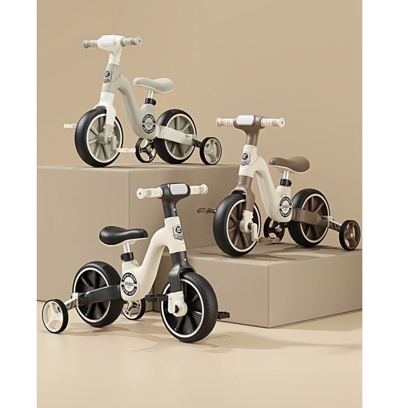 Xe đạp 3 bánh cho bé - Xe chòi chân 3 bánh thăng bằng 3in1