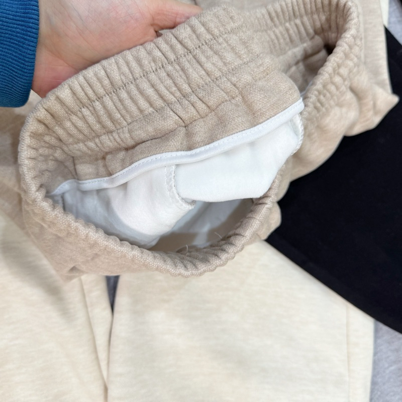 1133 quần xuông nỉ lót lông cạp chun