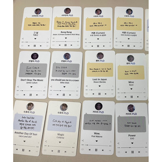(Hàng có sẵn bán 2c/member ) EXO FLO official photocard