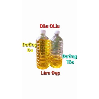 Dầu oliu nguyên chất 1 lít, dưỡng da, dưỡng tóc, làm đẹp