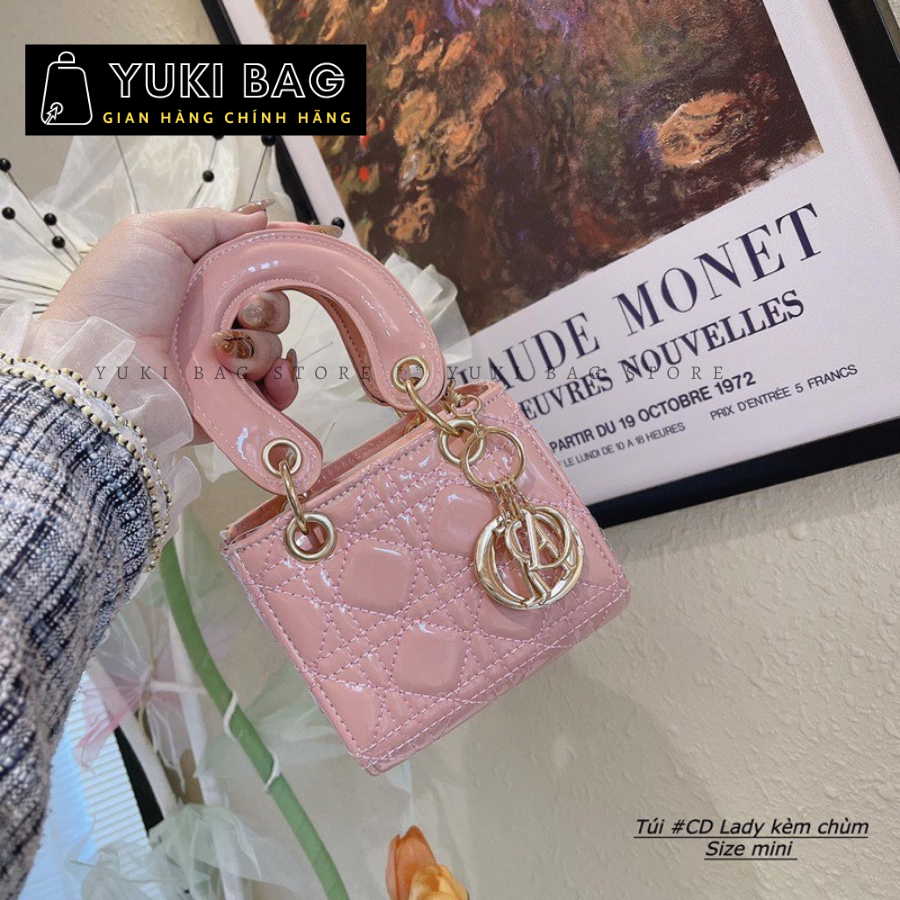 Túi xách nữ đeo chéo, đeo vai Yuki, dùng đi chơi, đi làm, chất đẹp, thời trang size 18cm YB382