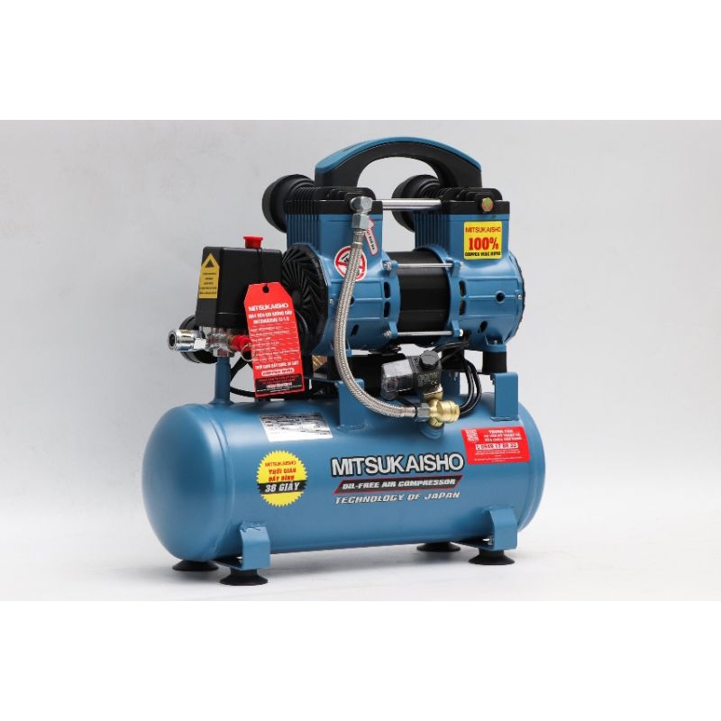 Máy nén khí Mitsukaiso 24lit 2hp dây đồng 100%