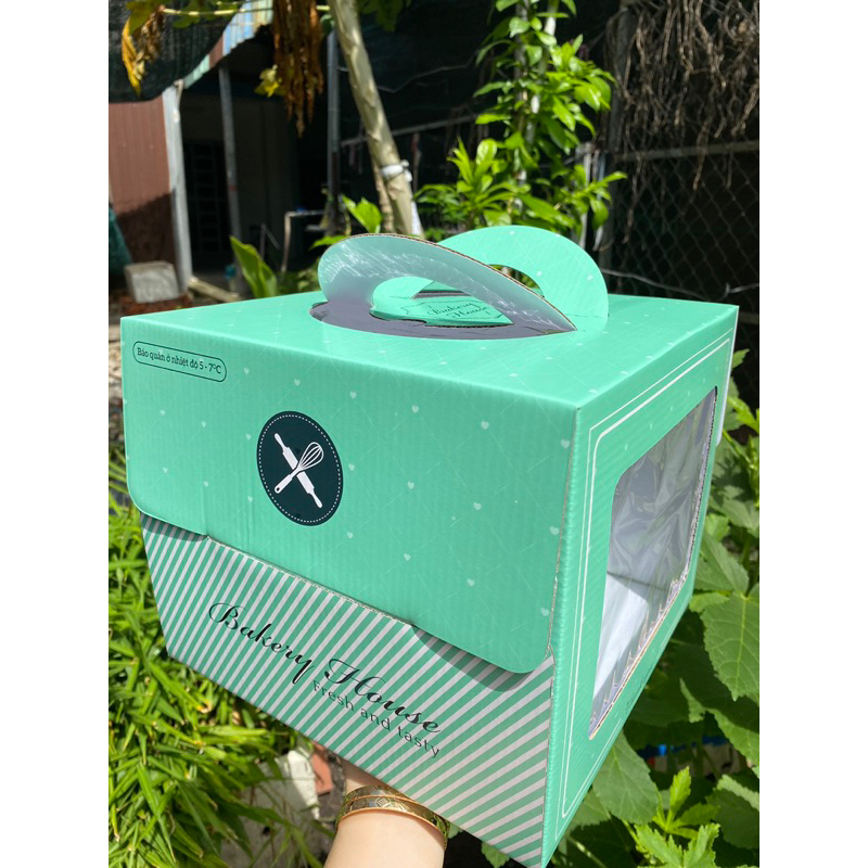 COMBO 10 hộp bánh kem kèm đế