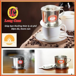 Phin Pha Cà Phê Inox cao cấp - Phin pha cà phê Long lưới gài nhiều kích cỡ- Cho đậm đà, hậu vị thơm