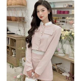 [Ảnh Thật / Sẵn] 🌿SET DẠ CAO CẤP *BOUJOU*
