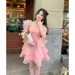 [Ảnh Thật / Sẵn] 🫧ĐẦM TIỂU THƯ 3 TẦNG *CẦU VỒNG*