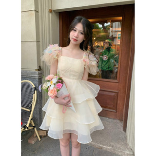 [Ảnh Thật / Sẵn] 🫧ĐẦM TIỂU THƯ 3 TẦNG *CẦU VỒNG*