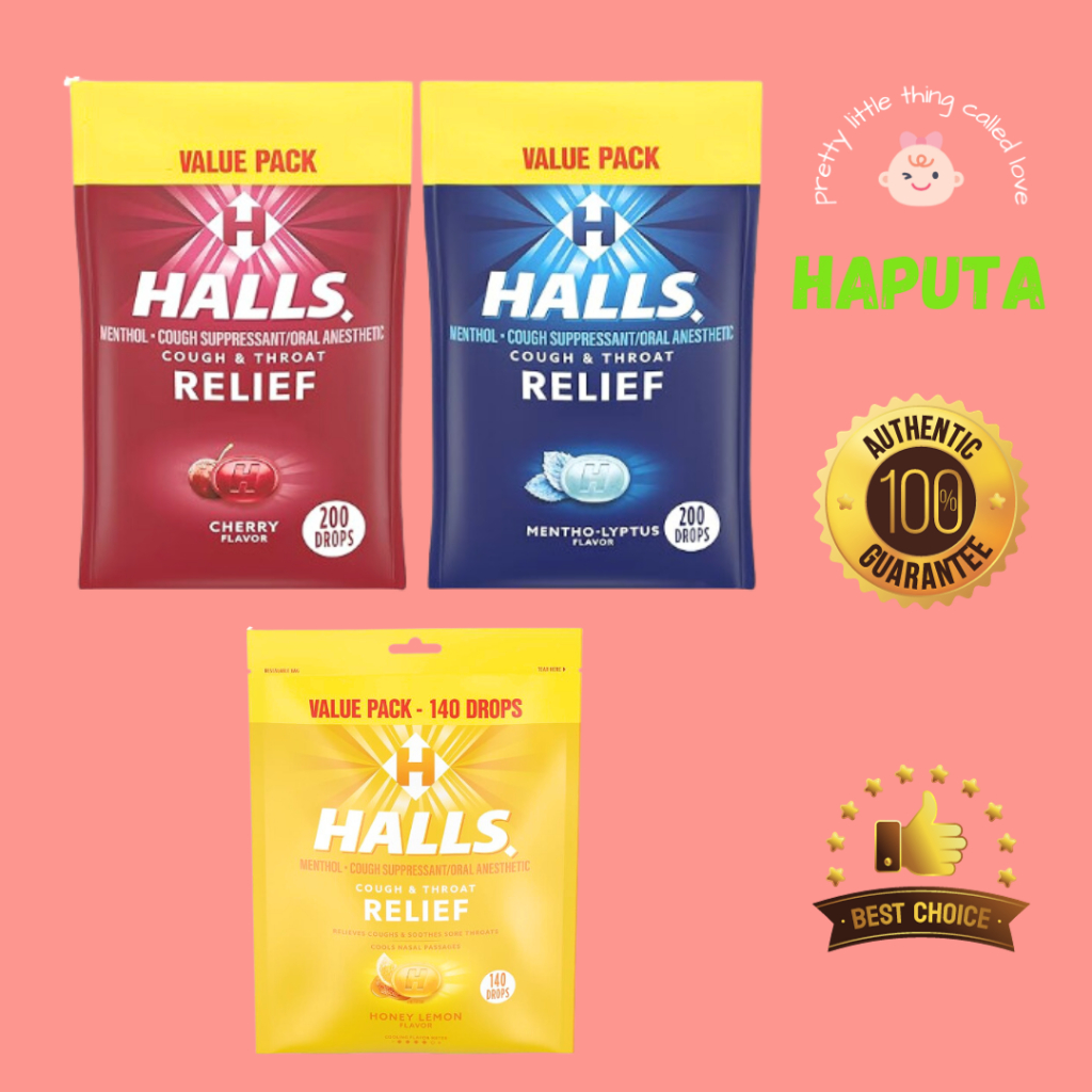 Kẹo Ngậm Ho Halls Nhiều Vị