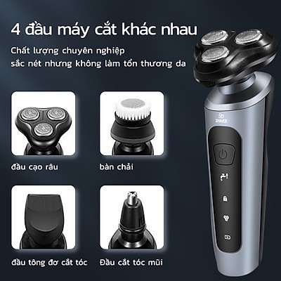 Máy cạo râu đa năng 4in1 hàng cao cấp IP X7 kháng nước , bảo hành 12 tháng