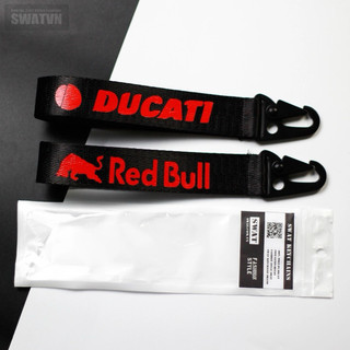 Móc khoá xe máy các hãng xe(dây vải bố in decal đầu sắt)