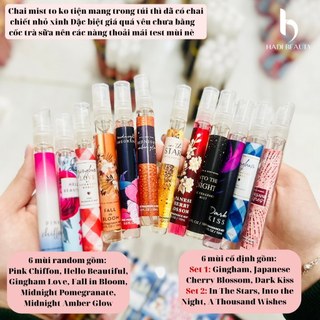 [Auth-Chọn mùi] Xịt thơm lưu hương toàn thân  Victoria’s Secret 20ml