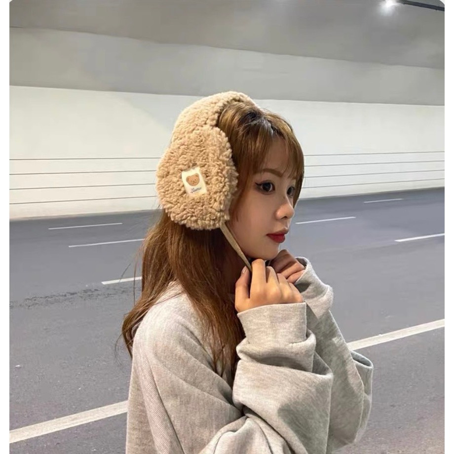 Bịt Tai Hot Trend Phong Cách Hàn Quốc Chất Liệu Lông Cao Cấp Kute Dễ Thương