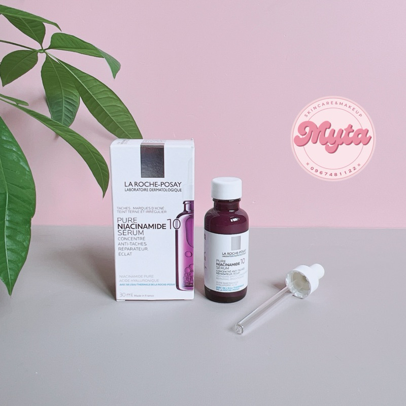 Tinh chất LA ROCHE-POSAY Pure Niacinamide 10 Serum giúp sáng da, mờ thâm, se nhỏ lỗ chân lông
