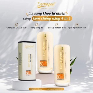 Kem chống nắng Dermapeel, cam kết hàng chính hãng 100% TPHCM giao trong ngày