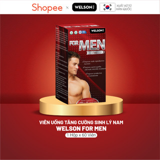 Viên Uống Tăng Cường Sinh Lý Nam Welson For Men Hộp 60 viên