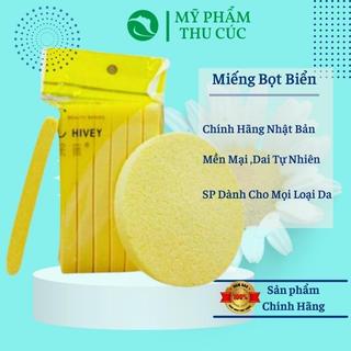 Bông rửa mặt bọt biển chính hãng, miếng bọt biển tẩy da chết, bông nở bọt biển cho spa