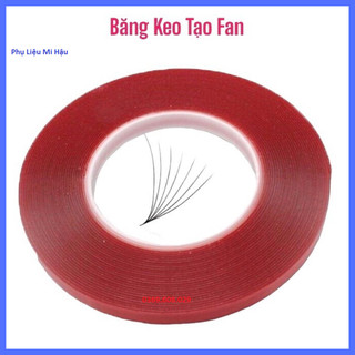 Băng Keo Tạo Fan Mi,Keo Làm Fan Mi, Băng Dính Tạo Fan Volume,Băng Keo 2 Mặt Dán Bìa Nail Box Móng Mẫu,Dán Bảng Mẫu Nail