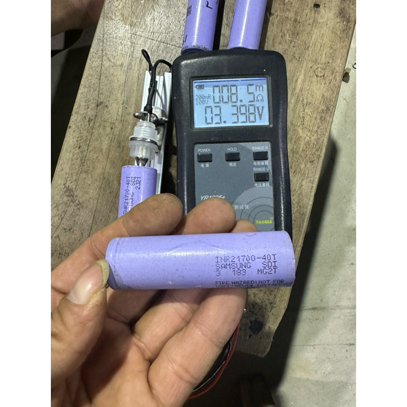 Pin 21700 chính hãng xả cao 4000mah đóng máy công cụ