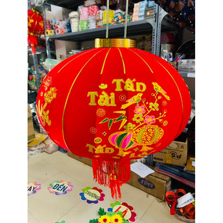 Đèn lồng nhung trang trí Tết, lễ hội 2024