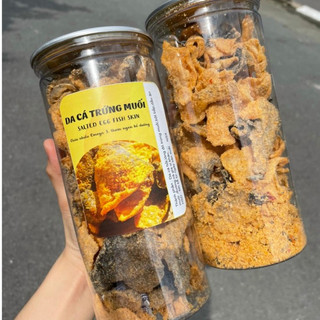 Da cá sấy giòn lắc trứng muối - giòn ngon hộp 200gr