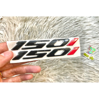 Tem số 125i , 150i đen bóng sắc nét. (giá 1 cặp )