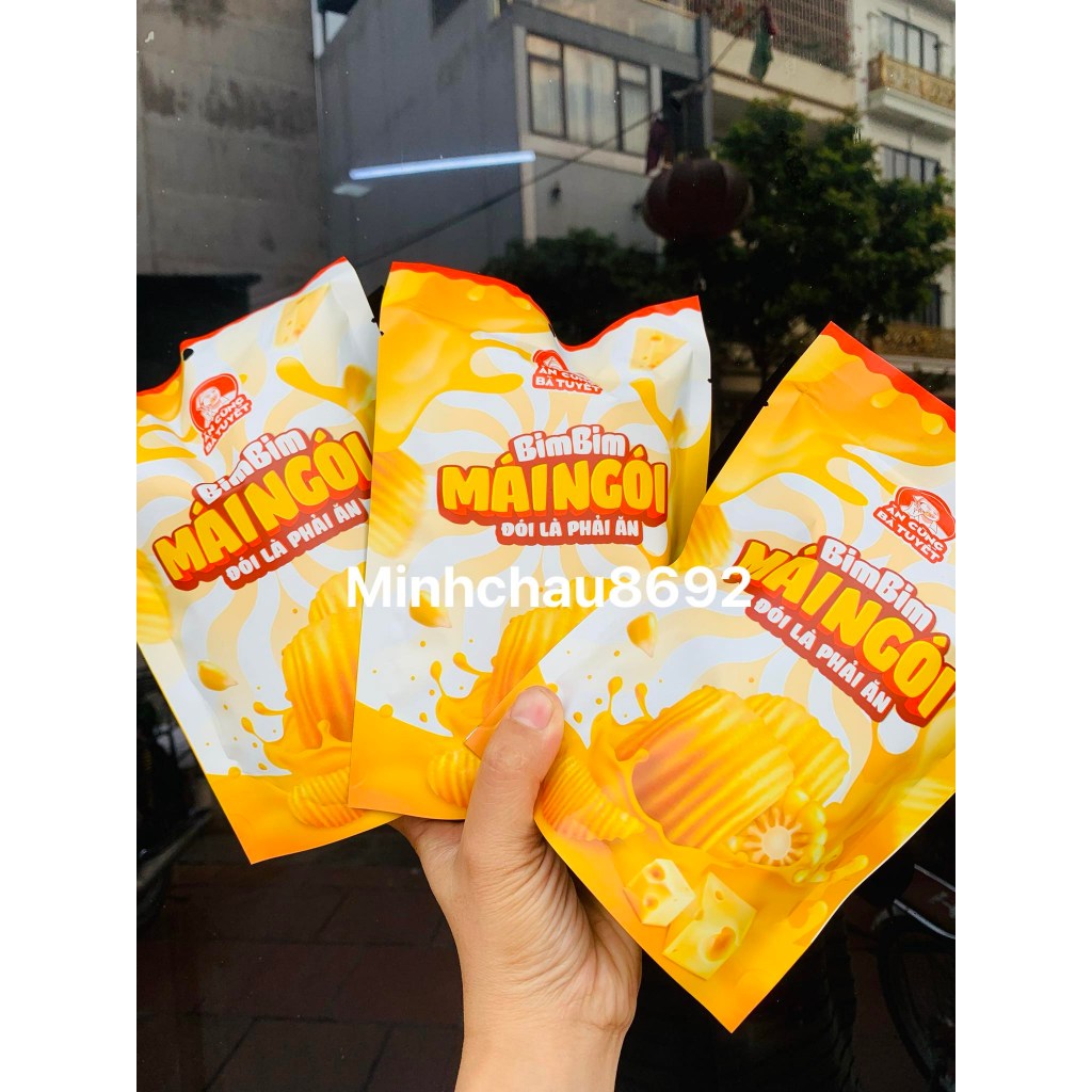 Snack ngô phomai - mái ngói bà Tuyết