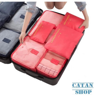 Set 6 túi đựng đồ đi du lịch