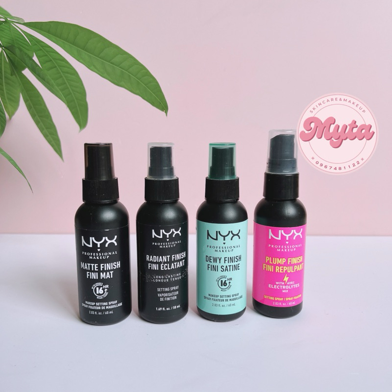 Xịt khoá nền NYX Professional Make up Setting Spray