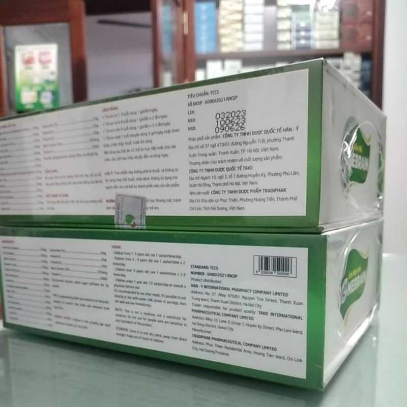 ÍCH NÃO NHI ONEBRAIN bổ sung DHA và các dưỡng chất cho não bộ của trẻ từ 1 tuổi nguyên liệu DHA nhập khẩu ĐAN MẠCH