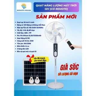 Quạt-năng-lượng-mặt-trời-kungfu-eu solar-25w, quạt-kungfu solar-25w, quạt tích điện năng lượng mặt trời kungfu solar-25w