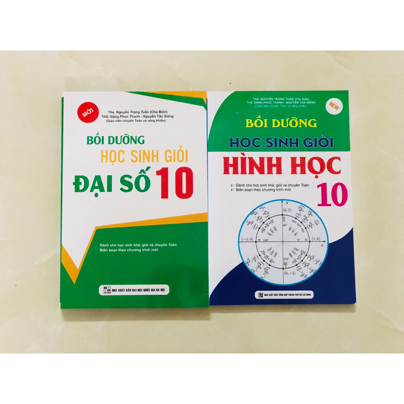 Sách - Combo Bồi Dưỡng Học Sinh Giỏi Đại Số Hình Học 10 - KV