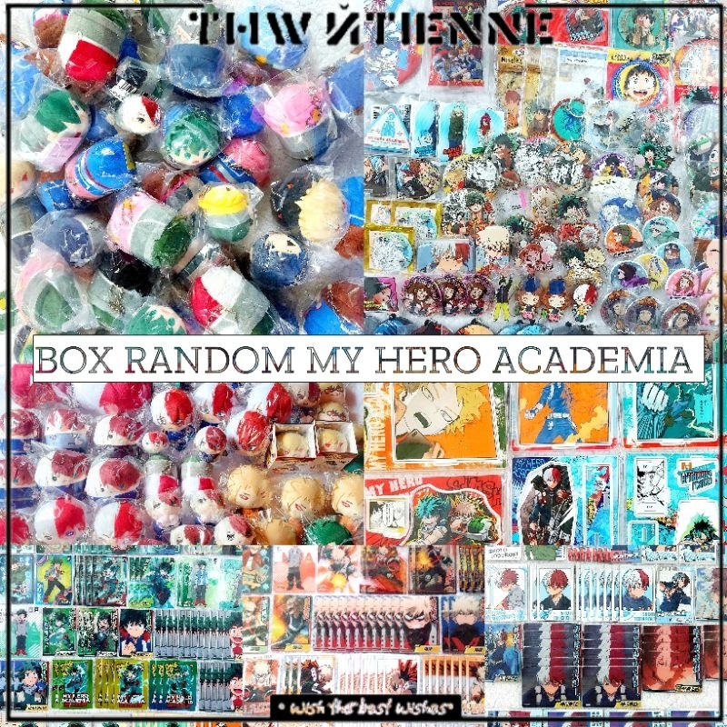 Box random goods/card MY HERO ACADEMIA MHA chính hãng