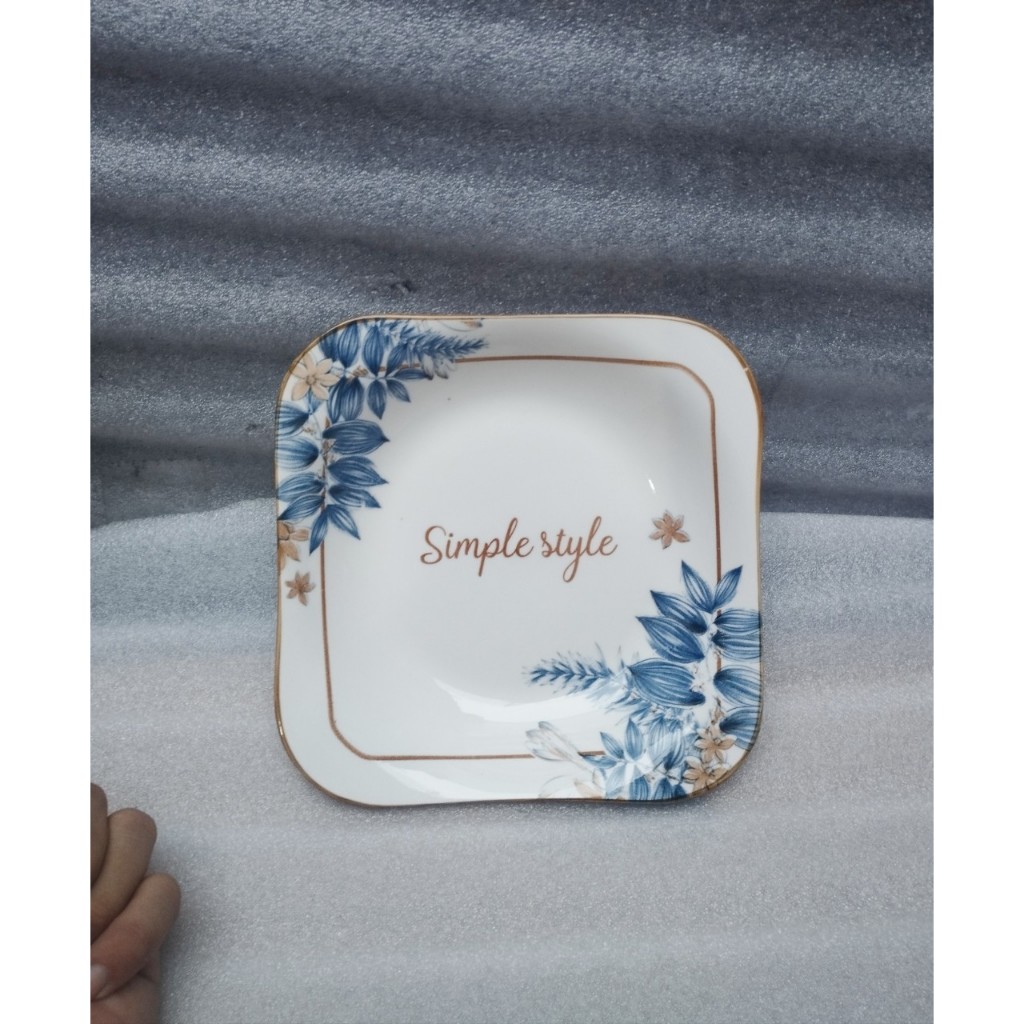 Bộ tô chén dĩa sứ hoa văn 4d simple 11cm / 15cm / 18cm / 20cm / 22cm
