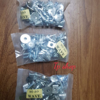 Bộ ốc lắp vỏ xe wave nhỏ 100
