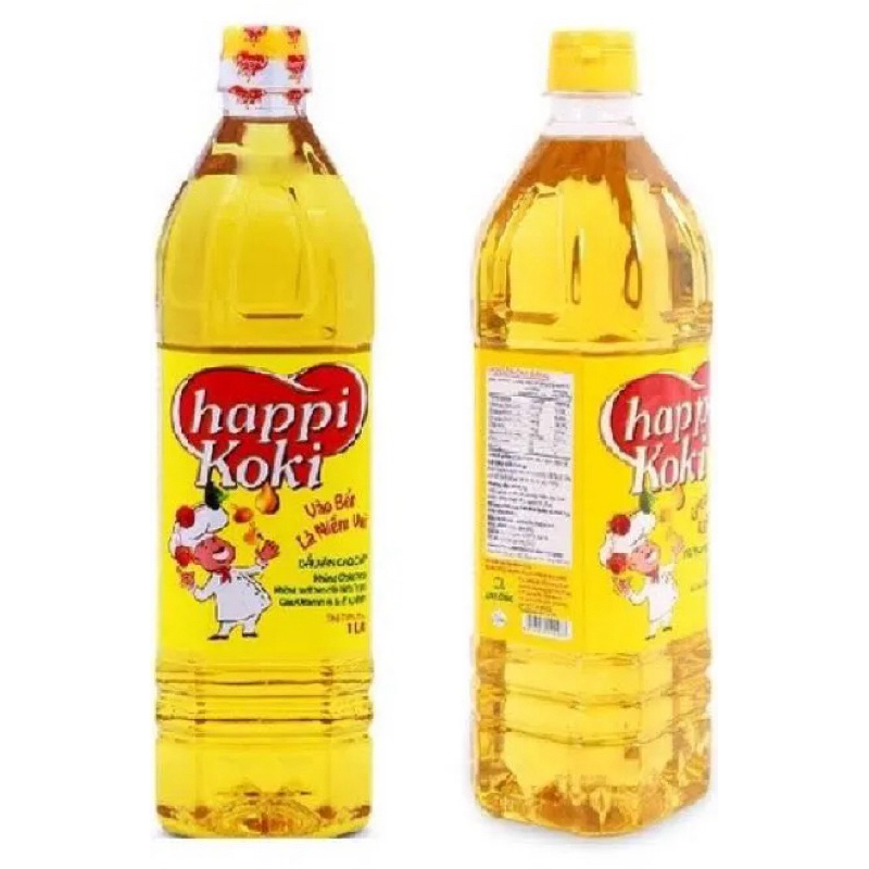 DẦU ĂN 1L: Simply, Neptune, Meizan, Happi Koki, Goodmeall, Cái Lân, Cooking Oil - Dầu thực vật 1L - Dầu nguyên chất ngon