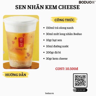 mứt long nhãn Boduo 1kg