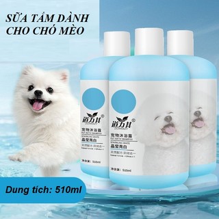  Sữa tắm cao cấp cho chó mèo Dorrikey, loại bỏ ve rận, nấm, ngứa, viêm da, khử hôi, dưỡng mượt lông thú cưng