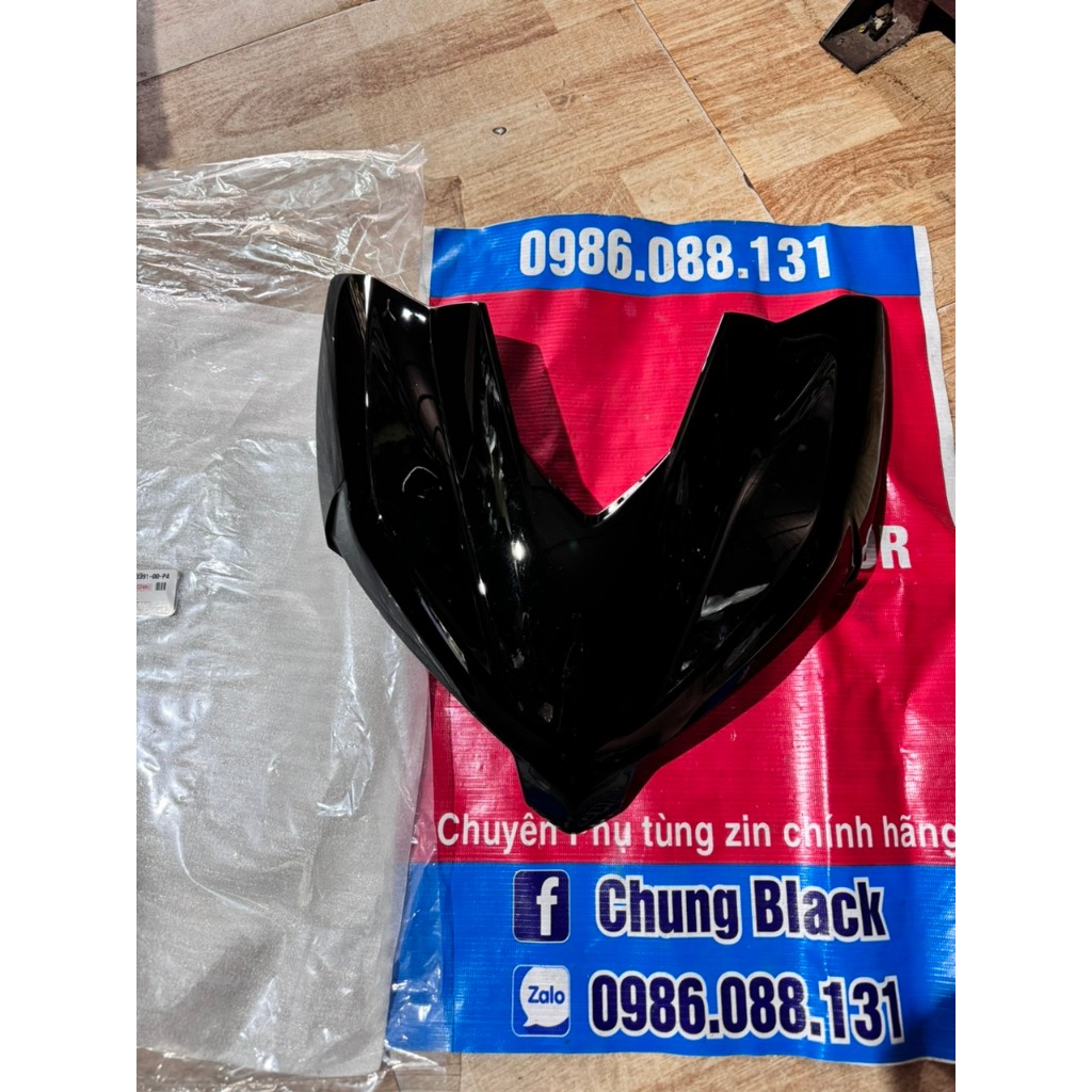 Nặt nạ đen bóng ex155VVa abs 2024 zin chính hãng yamaha