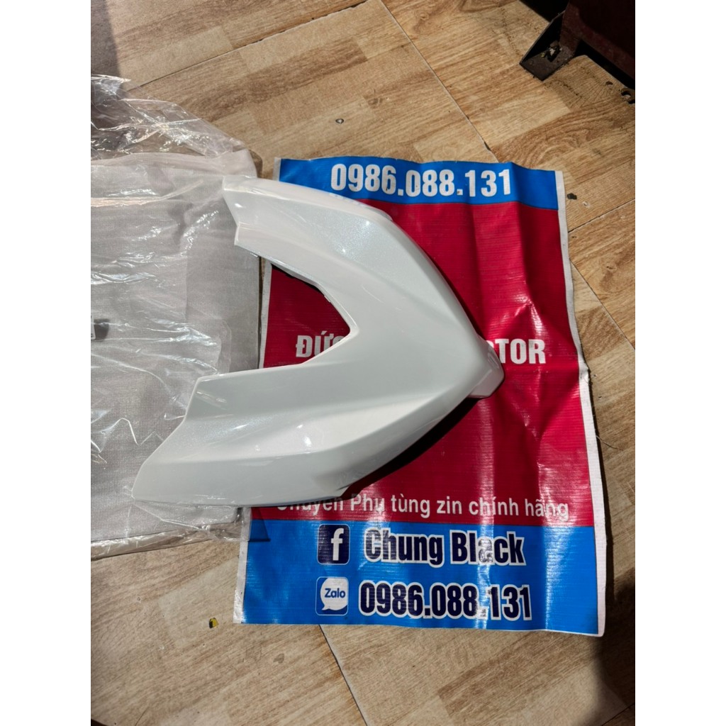 Mặt nạ ex155vva Trấng bản ABS 2024 zin chính hãng yamaha